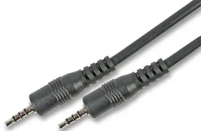 £2.65 • Buy 4 Pole 2.5mm Mini Stereo Jack Male To Male TRRS Cable 1m 1.8m Lead