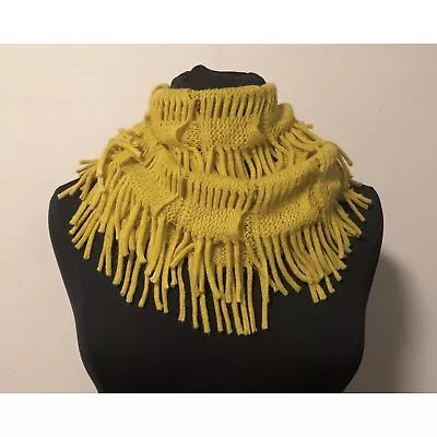 Soft Infinity Scarf Mustard Yellow • $10