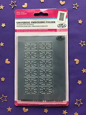 Craft Concepts A2 Universal Safety Dance Embossing Folder  • £1.99