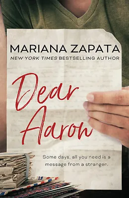 $24.66 • Buy NEW BOOK Dear Aaron - From The Author Of The Sensational TikTok Hit, FROM LUKOV