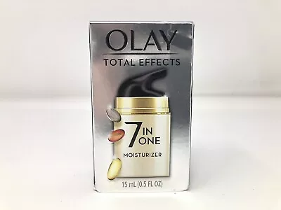 Olay Total Effects 7 In 1 Moisturizer Skin Anti Aging 0.5 Fl Oz Travel Size • $9.35