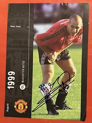 Jaap Stam- Manchester Utd Fc Signed Picture  • £10.99