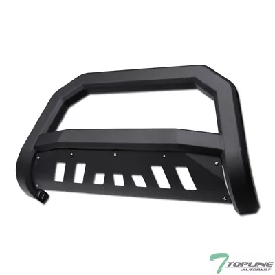 Topline For 1999-2004 Ford F250/F350 AVT Bull Bar Bumper Grille Guard -Matte Blk • $175