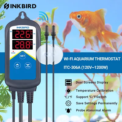 $37.73 • Buy Inkbird Wifi Temperature Controller Wireless Thermostat 306A Overheating Protect
