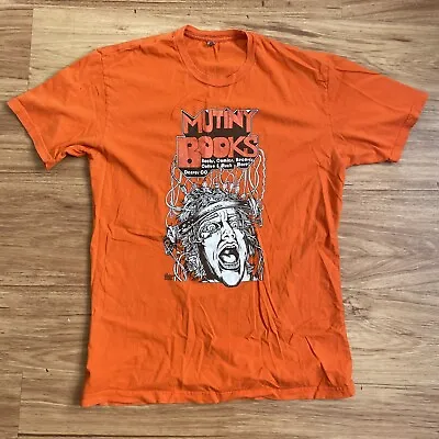 Vintage 90s A Clockwork Orange Mutiny Books Shirt Horror Stanley Kubrick Size L • $85