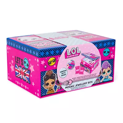 L.O.L. Surprise! Pink Mosaic Jewellery Box • £10.23