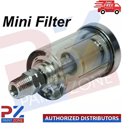 1/4  Mini Filter Oil & Water Separator ( Basic ) Fit To An Airline At The Af-2 • £12.99