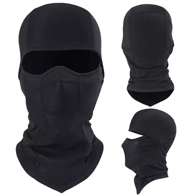 Winter Ski Balaclava Neck Warmer Fleece Windproof Motorcycle Full Face Mask Hat • $11.98