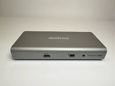 Matrox DS1 Thunderbolt Docking Station For MacBook Pro DS1 | Dock Station Only • $19.99