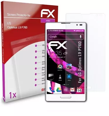 AtFoliX Glass Protector For LG Optimus L9 P760 9H Hybrid-Glass • £10.99