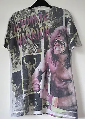 Vintage Rare Pacific Ultimate Warrior Men's Wrestling T-shirt Size Medium/small • £29.99