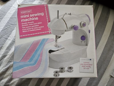 £5 • Buy Hobbycraft Mini Sewing Machine