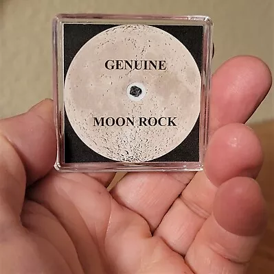 Moon Rock Display - Lunar Meteorite - Basic Edition + Easel + Certificate • $16.95