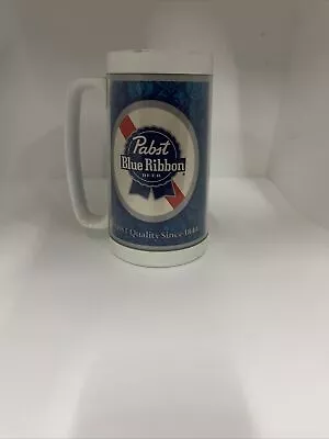 Vintage Thermo-serv Pabst Blue Ribbon Plastic Beer Mug (gl) • $7.80