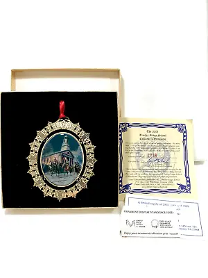 Mort Kunstler 2003  Soldier Of Faith   Collectible Ornament #3738  8th In Series • $50