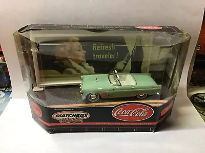 Matchbox 1:43 Coca-Cola 1955 Ford Thunderbird Convertible • $4