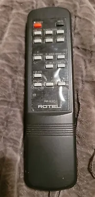 ROTEL RR-930 Remote Controller Original OEM RSP- 980 Tested Works • $40