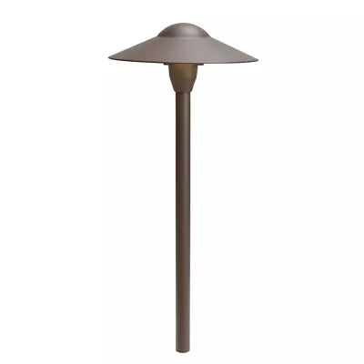 Kichler 12V Dome Path Light T5  Landscape Light -Architectural Bronze  • $59.80