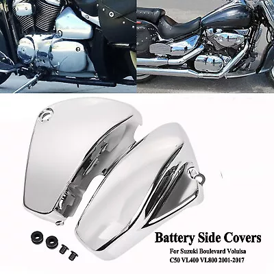 Left & Right Side Battery Fairing Cover For Suzuki Boulevard C50 C50B C50C C50T • $66.98