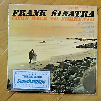 £3.99 • Buy  FRANK SINATRA Come Back To Sorrento 1960's US COLUMBIA MONO VINYL LP