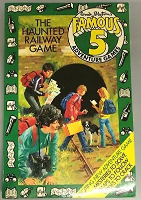 The Haunted Railway Game (Famous Five Adventure Games) By Enid Blyton Stephen • £4.21