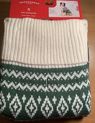 Christmas Sweater Dog Target Wondershop XL • $6.50