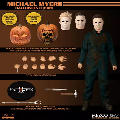 Mezco Toyz Halloween II (1981): Michael Myers One:12 Collective Action Figure • $63.75