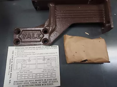 Vintage Yale Door Closer Brown 455 • $45