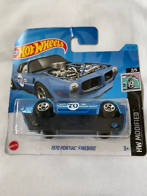 Hot Wheels HKH83	2023	HW Modified	2/5	Pontiac	1970 Firebird	18/250	Blue • £3