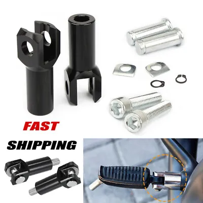 2.25  Passenger Foot Pegs Support Mount Clevis Kit For Harley Softail 2000-2006 • $13.99