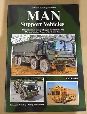 £14.99 • Buy Tankograd British 9025: MAN Support Vehicles - Modern Trucks, Softback Book