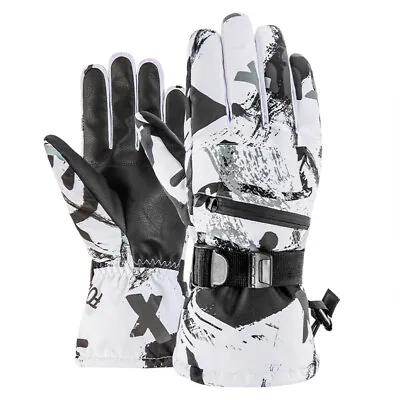 £15.59 • Buy Men Women Ski Gloves Ultralight Waterproof Gloves Snowboard Riding Winter Gloves