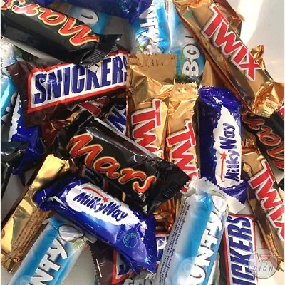 Mixed Mini Chocolate Multipack - Snickers Twix Mars Milky Way Bounty Fun Bar • £12.95