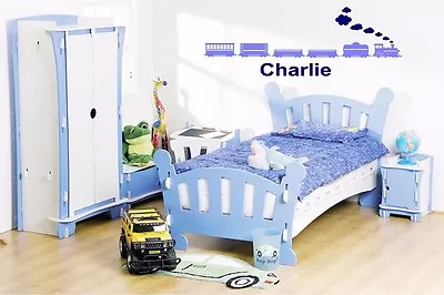 £13.99 • Buy Personalised Childrens Train Set - Wall Art Sticker
