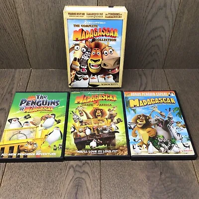 THE COMPLETE MADAGASCAR COLLECTION - 3 Movie Set • $19.99