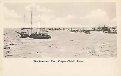 The Mosquito Fleet Corpus Christi Texas Vintage Postcard 152 • $4.99