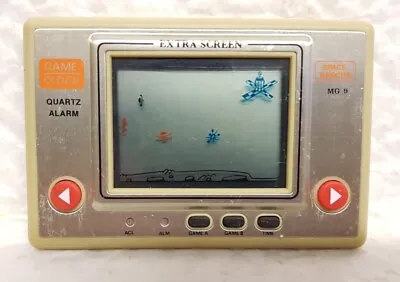 Vintage TRONICA Space Rescue MG-9 Handheld LCD Game 1982 WORKING  • £39.95