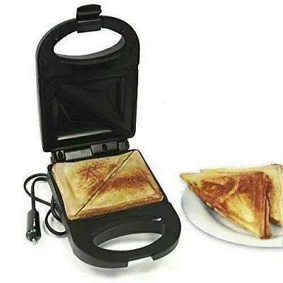 £24.96 • Buy 12v Sandwich Toastie Maker Panini 120W Car Van Unit Camping Campervan Motorhome