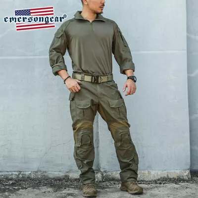 Emerson Ranger Green G3 Combat Tactical Shirt Pants Set Men BDU Military Uniform • $151.95