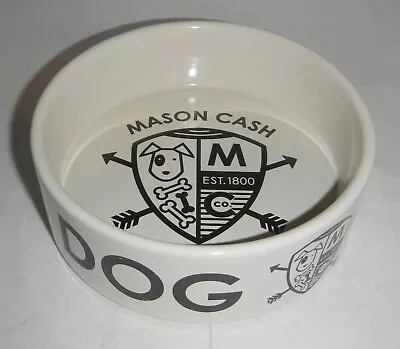 Mason Cash Dog Pet Water Food Bowl Coat Of Arms 5.9  Diameter 16oz • $18.39