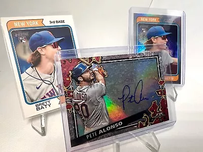 2021 Topps Fire Mets Pete Alonso Scorching Signatures Autograph 54/75 PLUS Bonus • $60