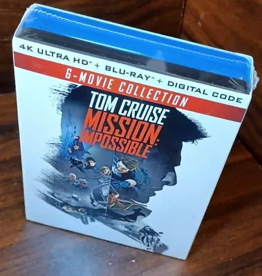 Mission Impossible 6 Movie Set (4K+Blu-ray-No Digital) Slipcover-Free Shipping • $74.99