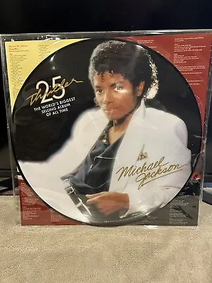 Thriller (Picture Disc) By Michael Jackson (Vinyl Record 2008) • $15.99