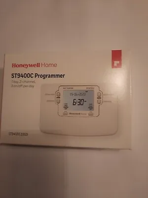 Honeywell ST9400C 7 Day 2 Channel Programmer NEW ST9400C1000 • £60