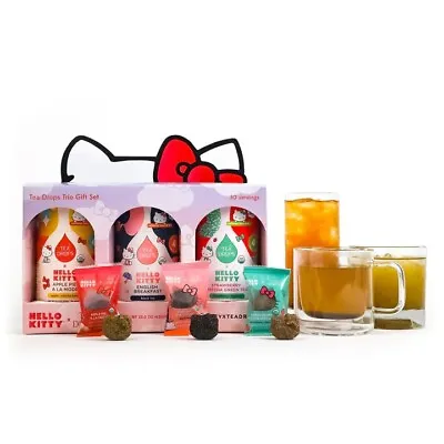 Hello Kitty Organic Tea Drops Gift Set Matcha Apple Pie English Tea Bombs Food  • $85