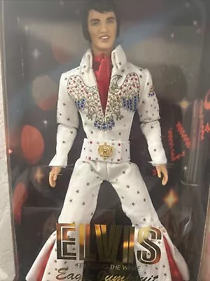 NRFB 2000 Timeless Treasures Elvis White Eagle Jumpsuit 28570 Mattel 7 Of 11 • $95