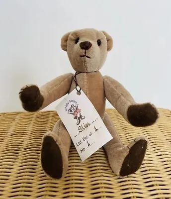 OOAK Mohair Jointed Artist Bear Teddy Bear Ltd Ed Handmade 90s Pamela Tress 8in • £16.05