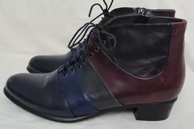 $44.95 • Buy Everybody By BZ Moda Woman's Ankle Boots EU 37.5 / US 7 Multicolor Leather READ
