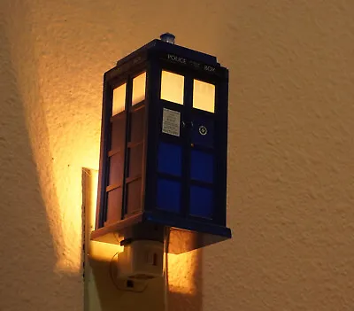 $12 • Buy Doctor Who TARDIS Police Public Call Box Booth Night Light (Rabbit Tanaka) WORKS