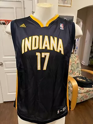 Mike Dunleavy XL Youth Indiana Pacers Jersey Blue 17 • $17.27